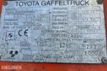 2000 Toyota 5FBE15 truck 1,5 tonn