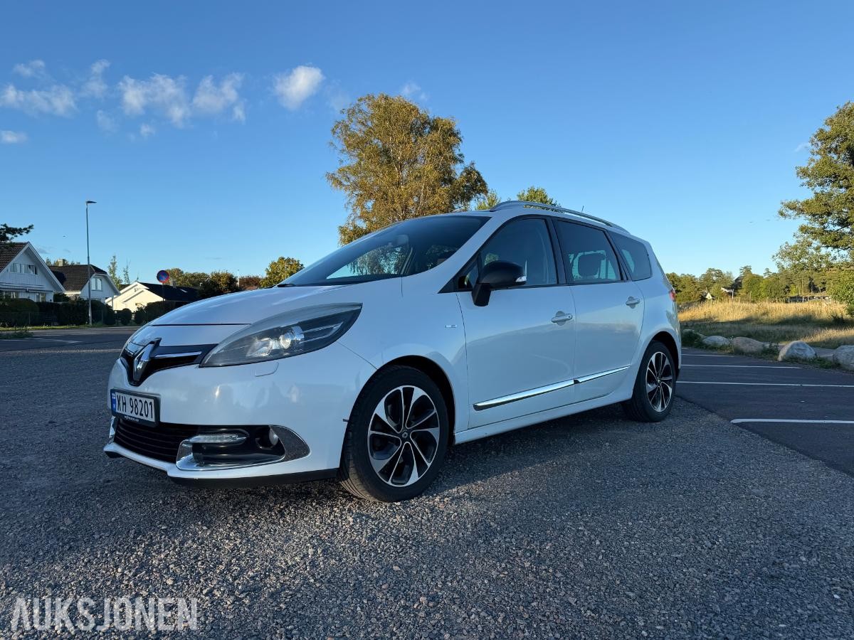 2014 RENAULT GRAND SCENIC 110HK DCI AUTOMAT 7-SETER HENGERFESTE PANORAMA