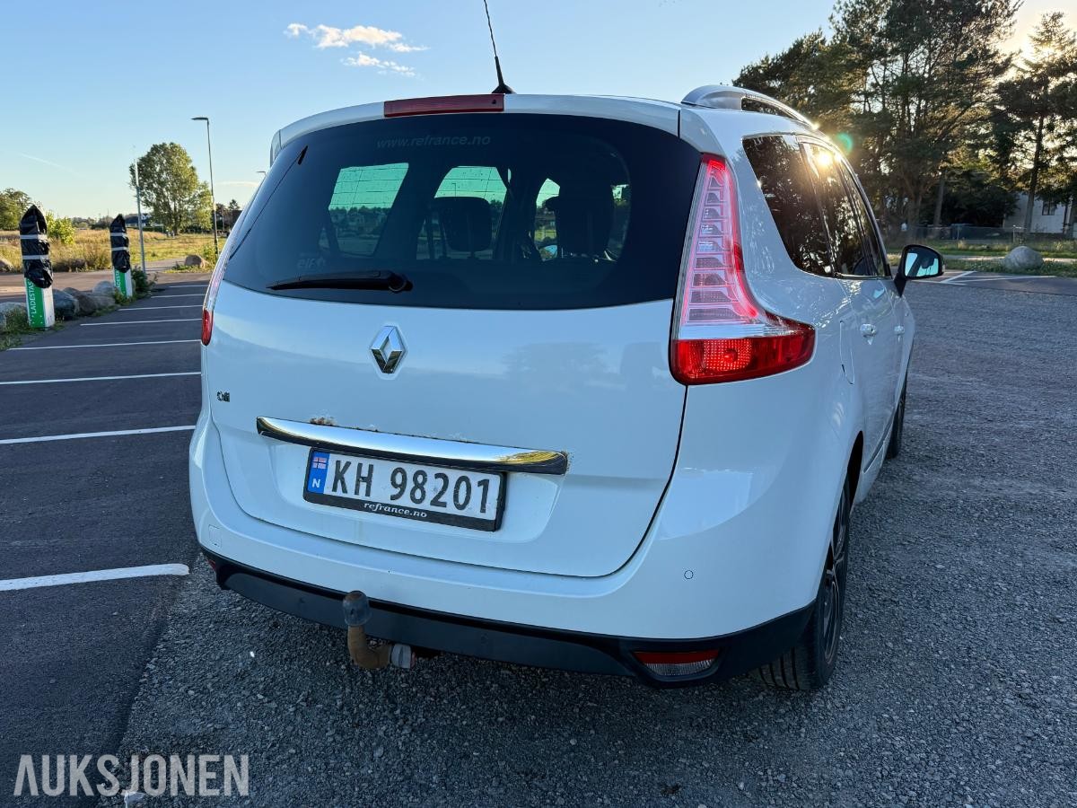 2014 RENAULT GRAND SCENIC 110HK DCI AUTOMAT 7-SETER HENGERFESTE PANORAMA