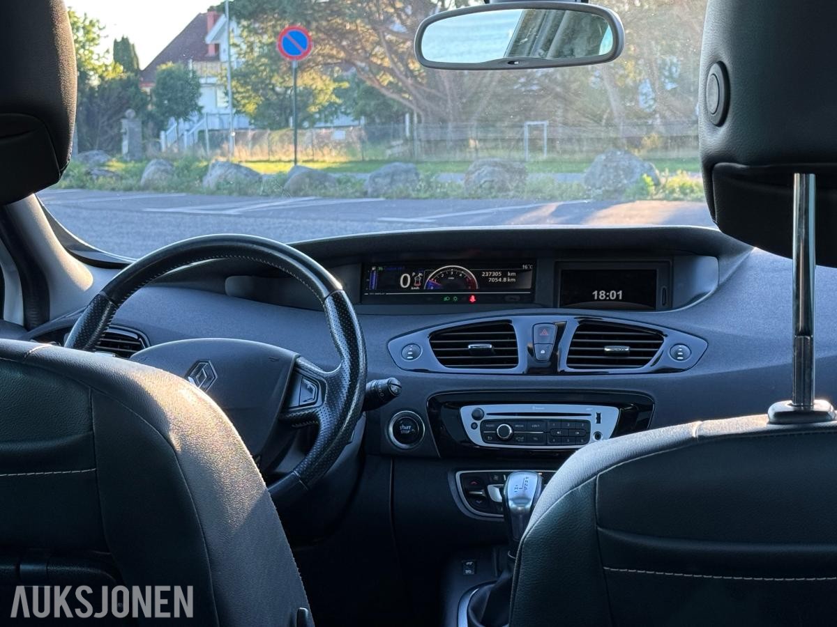 2014 RENAULT GRAND SCENIC 110HK DCI AUTOMAT 7-SETER HENGERFESTE PANORAMA