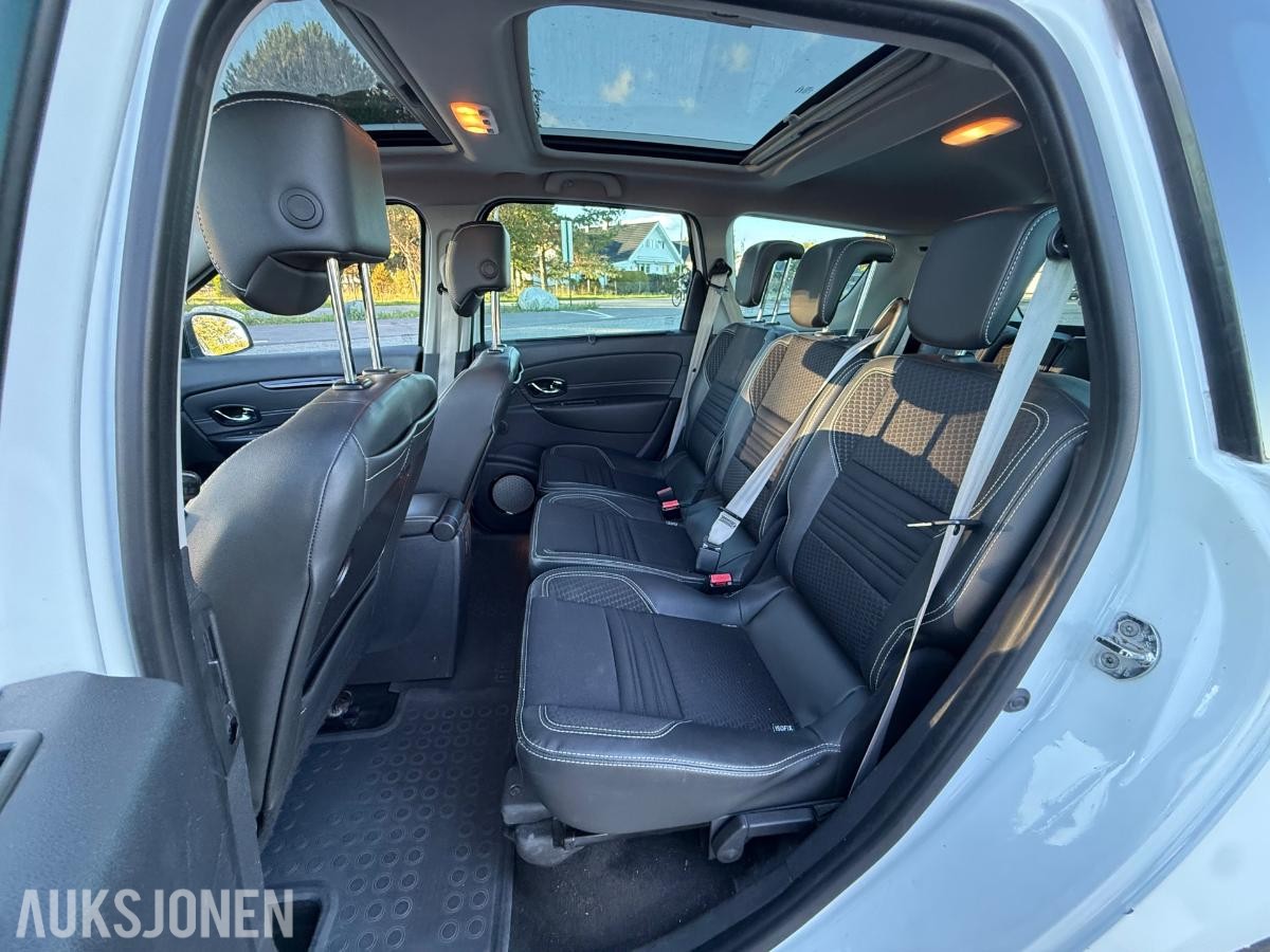 2014 RENAULT GRAND SCENIC 110HK DCI AUTOMAT 7-SETER HENGERFESTE PANORAMA