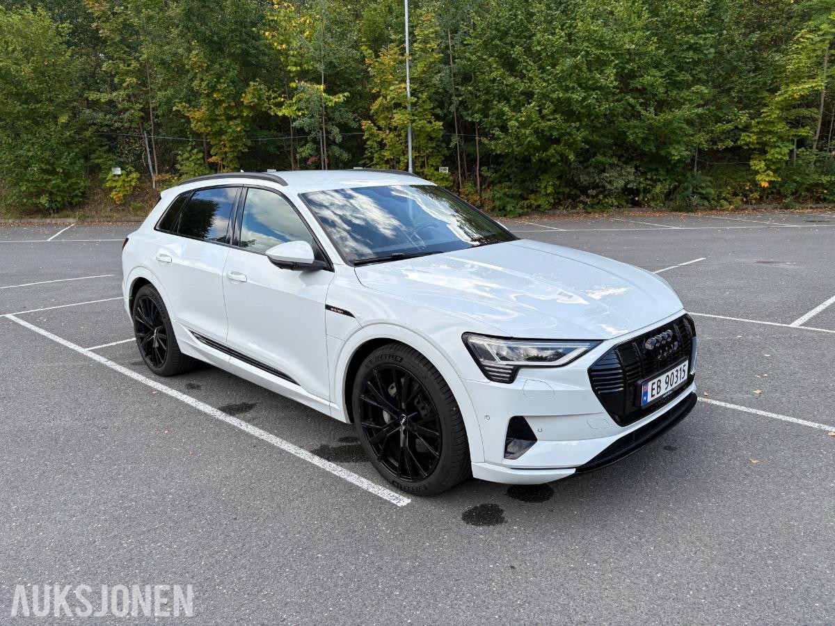 2021 AUDI E-TRON, 55 ADVANCED SPORT, QUATTRO, ACC, RYGGEKAMERA, KUPEVARMER