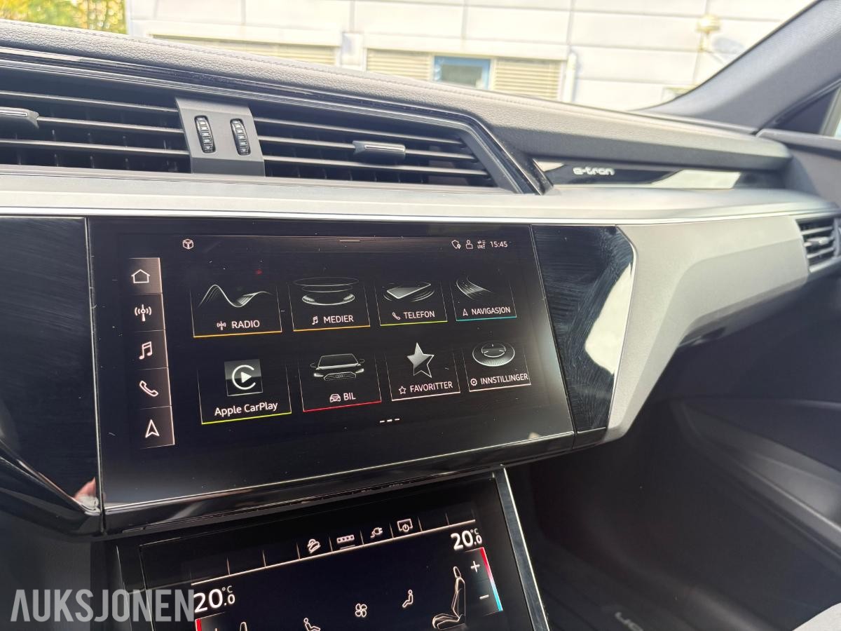 2021 AUDI E-TRON, 55 ADVANCED SPORT, QUATTRO, ACC, RYGGEKAMERA, KUPEVARMER