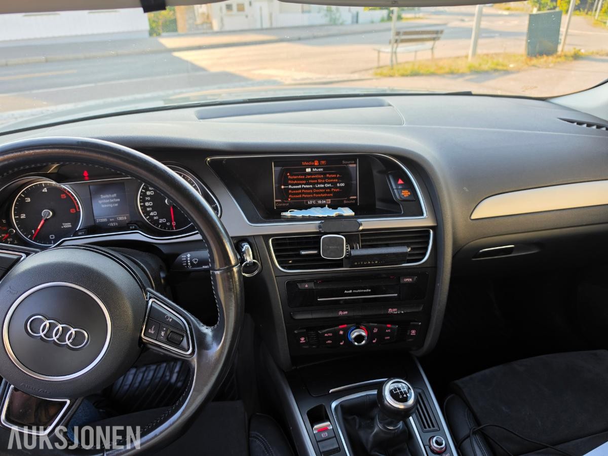 2014 Audi A4 2.0 120hk manuell navigasjon eu ok 08.2028