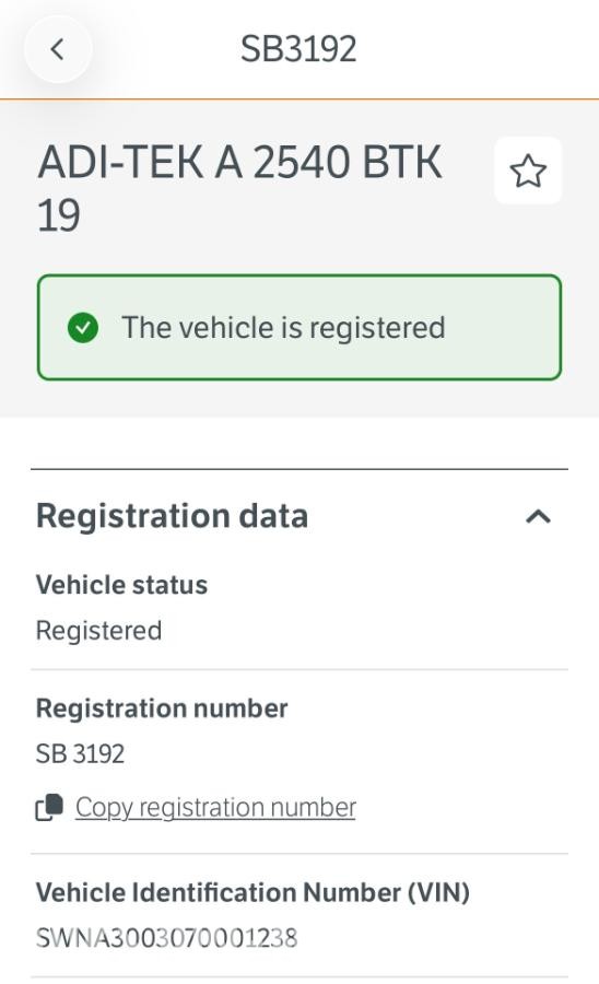 2007 biltransporter ADI-TEK A2540 BTK19