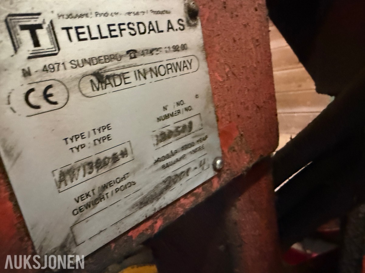 2000 Tellefsdal Rundballepakker Auto Wrap 1300