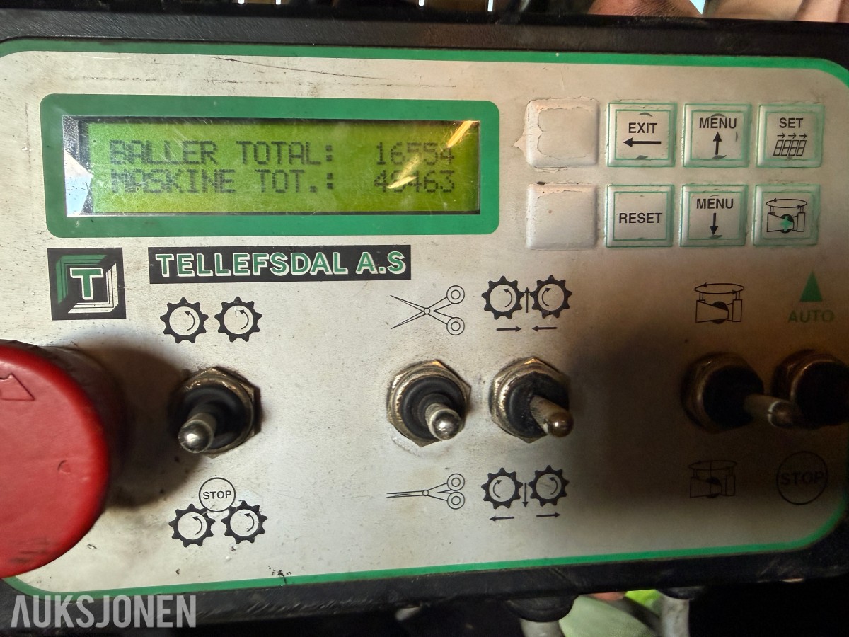 2000 Tellefsdal Rundballepakker Auto Wrap 1300