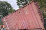 Container 20fot Lukket med dører