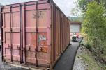 Container 20fot Lukket med dører