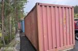 Container 20fot Lukket med dører