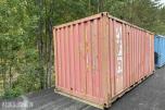 Container 20fot Lukket med dører