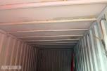Container 20fot Lukket med dører