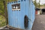 Container 20fot Lukket med dører