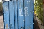 Container 20fot Lukket med dører