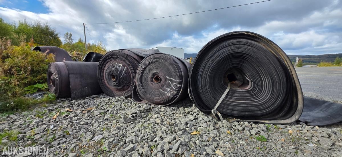 Transportbånd for bruk til landbruk og anlegg