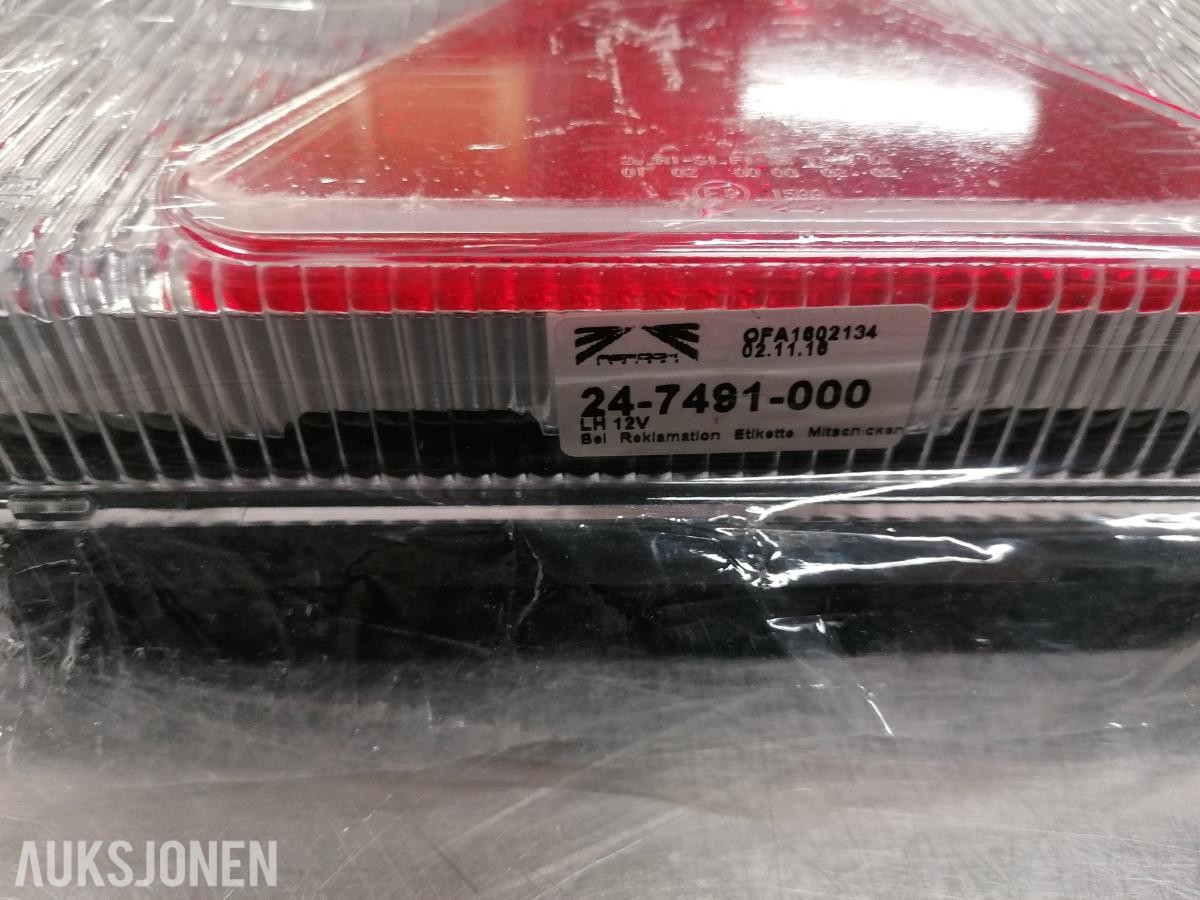 Helt nye Aspöck Multiled baklamper 7 pin ass2 kontakt