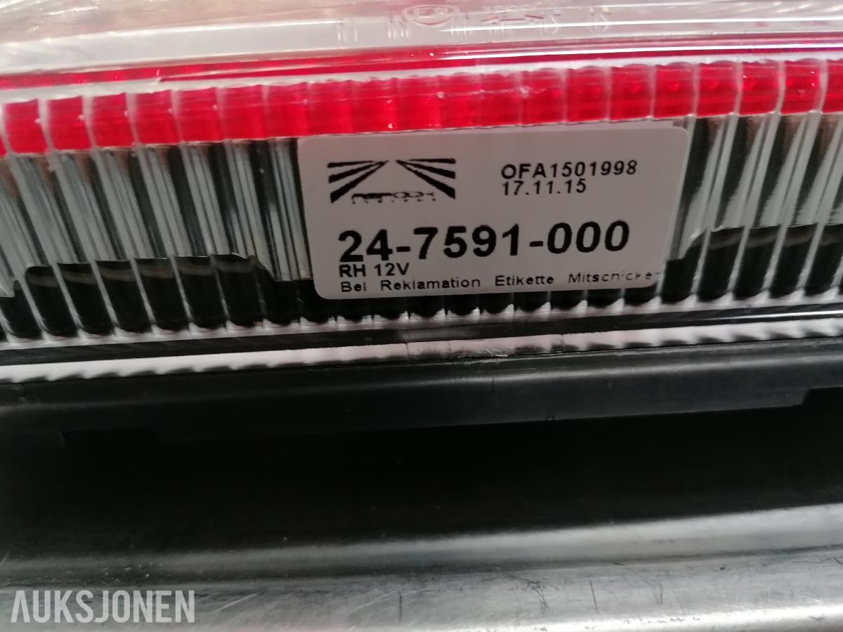 Helt nye Aspöck Multiled baklamper 7 pin ass2 kontakt