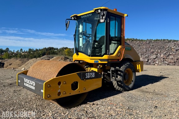 2019 Volvo SD75B - 7,5 tonn Vals - kun 826 timer