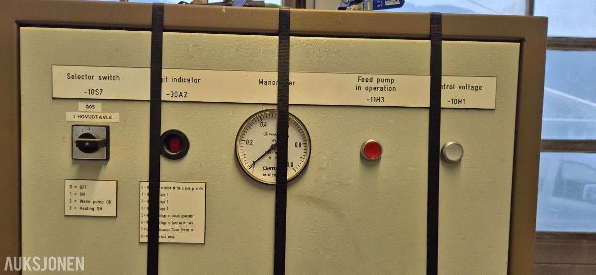 Certuss E38 elektrisk dampgenerator