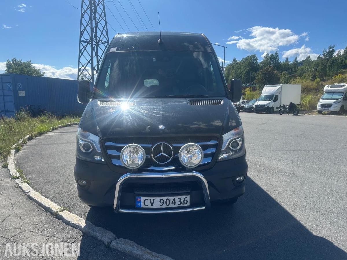 2018 Mercedes-Benz Sprinter 17-seter Minibuss, Automat, Ryggekamera, Kupevarmer