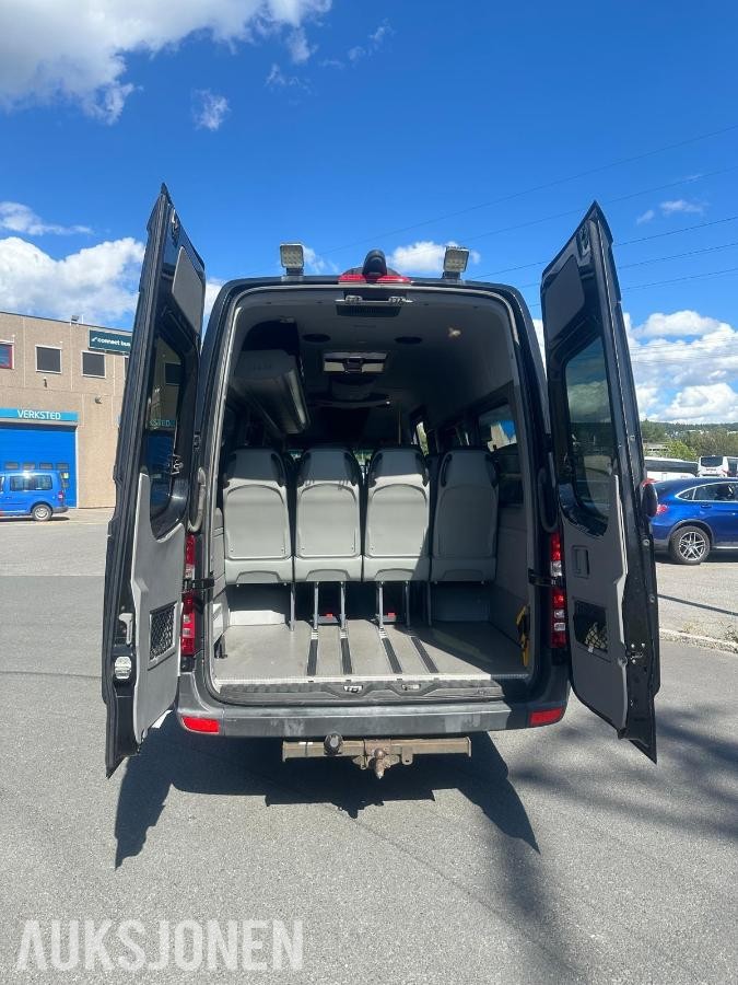 2018 Mercedes-Benz Sprinter 17-seter Minibuss, Automat, Ryggekamera, Kupevarmer