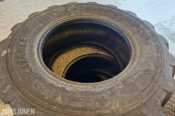 4stk Alliance tough track 400/80-24 - Dekk til teleskoptruck