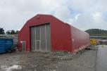 Garasje- Lagerhall Isolert med dør og skyveport