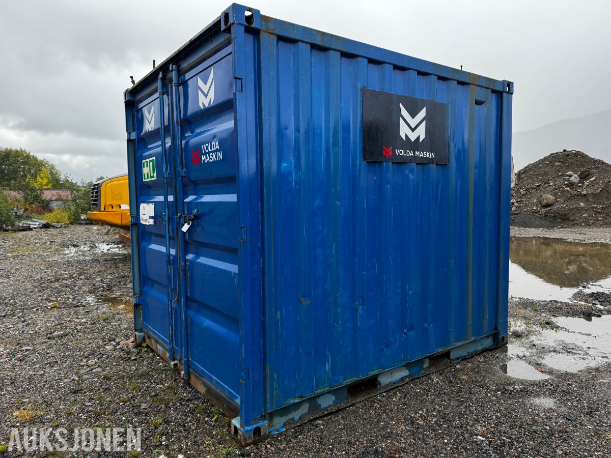 8 Fots Lager- Garasje Container