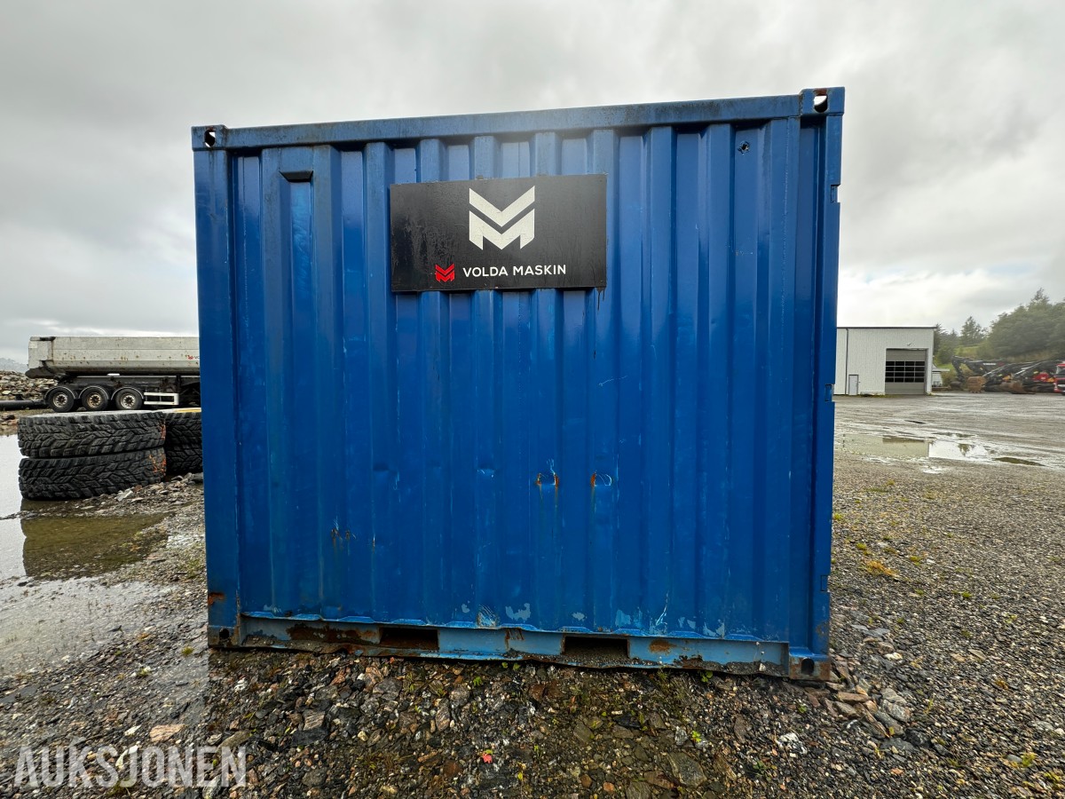 8 Fots Lager- Garasje Container
