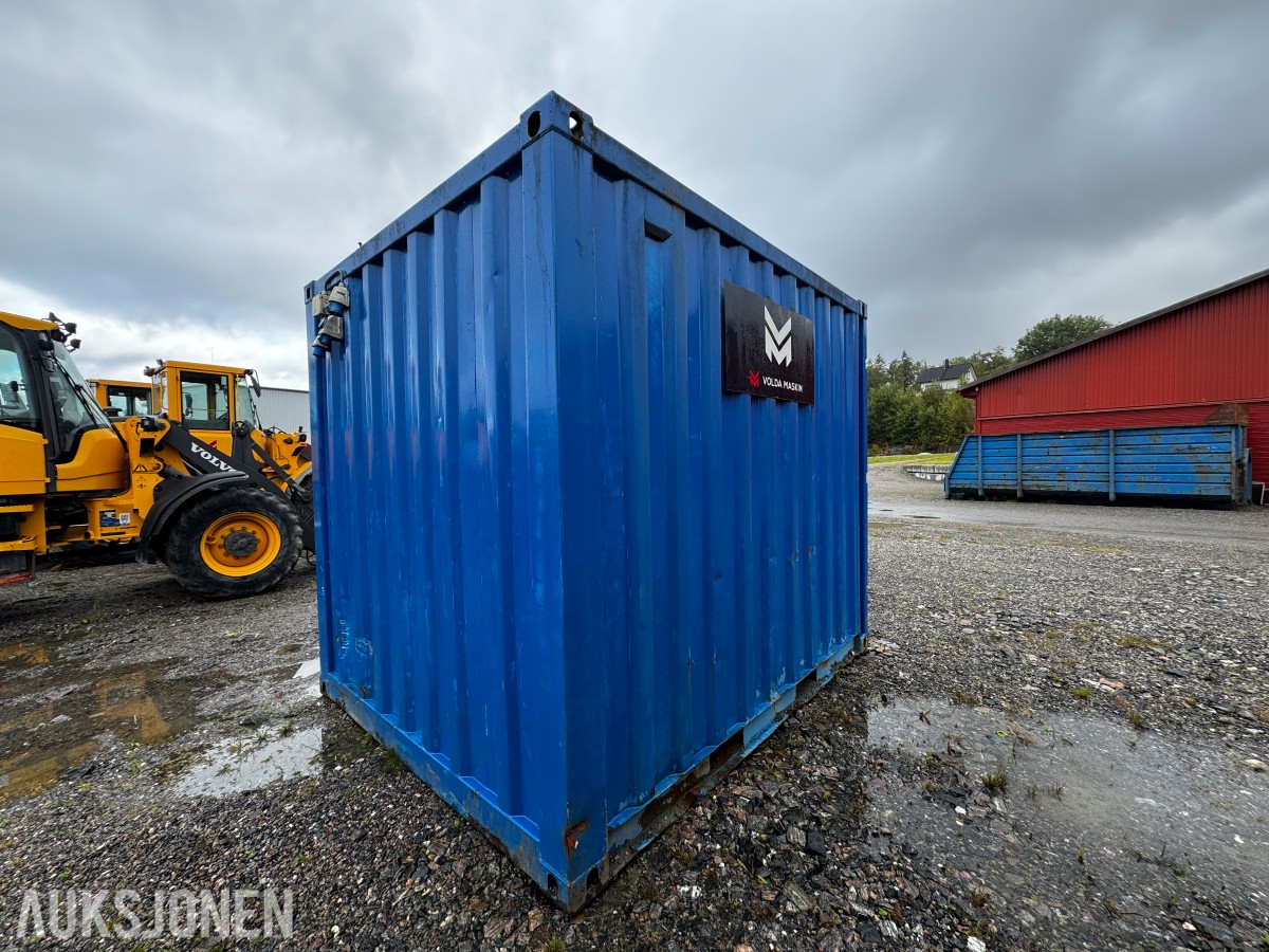 8 Fots Lager- Garasje Container