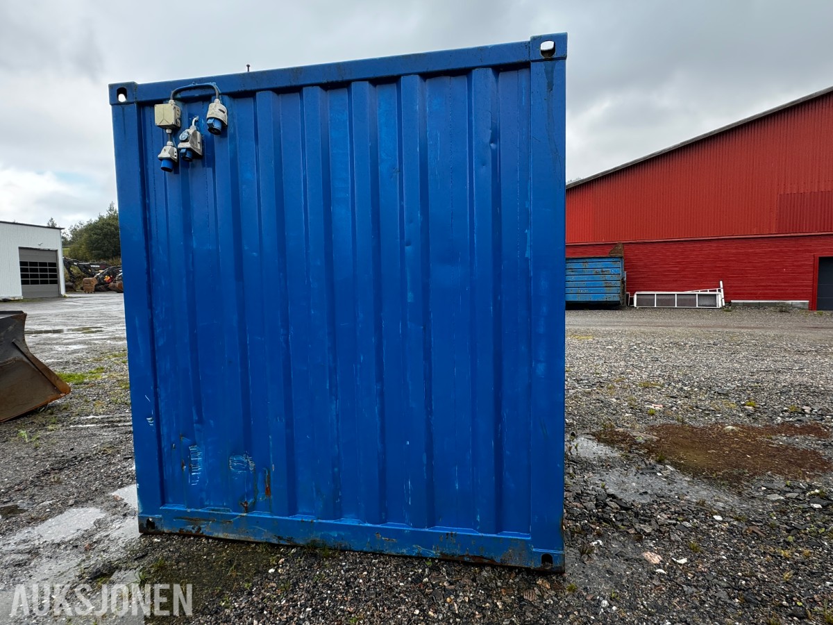 8 Fots Lager- Garasje Container