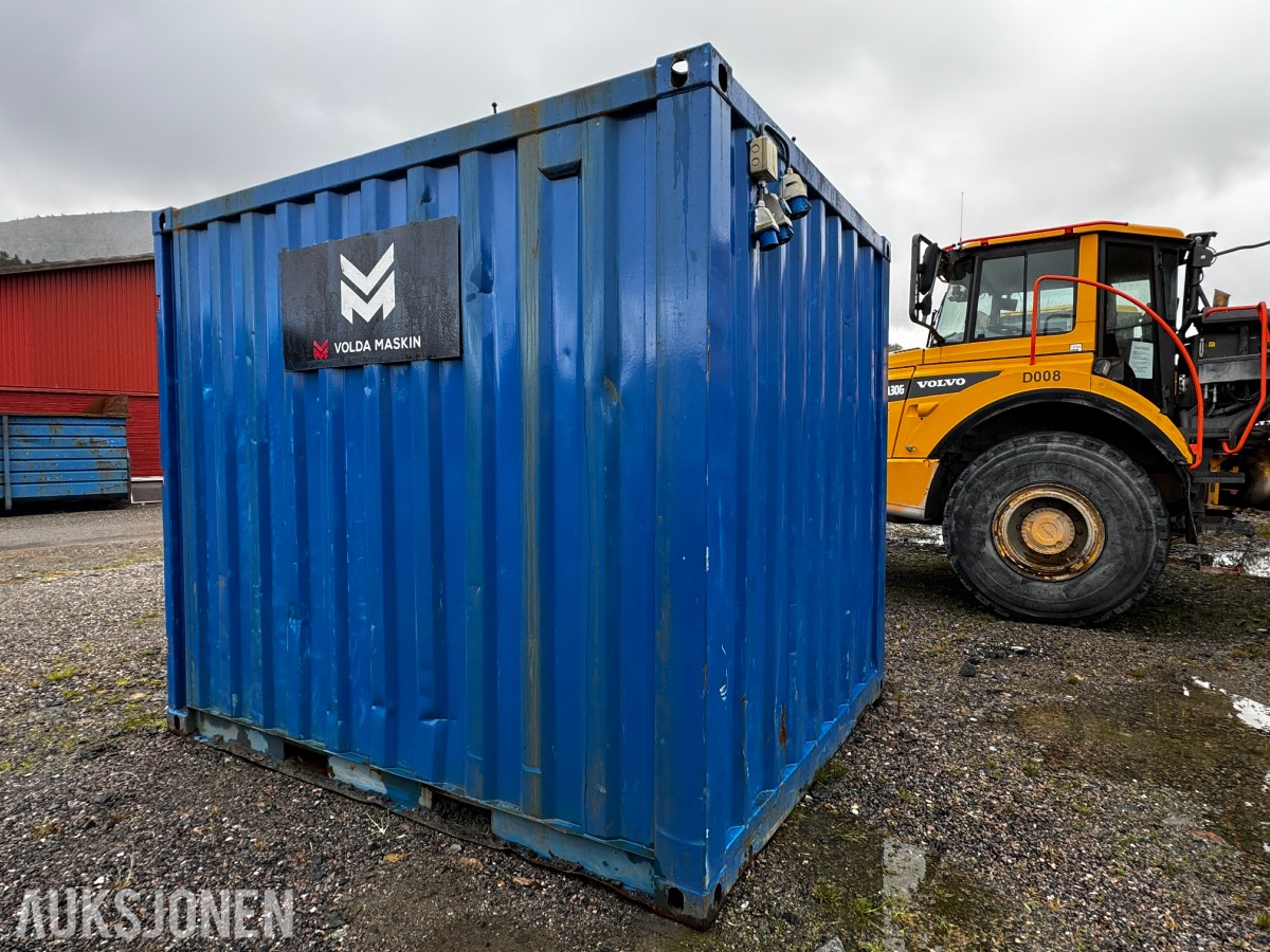 8 Fots Lager- Garasje Container