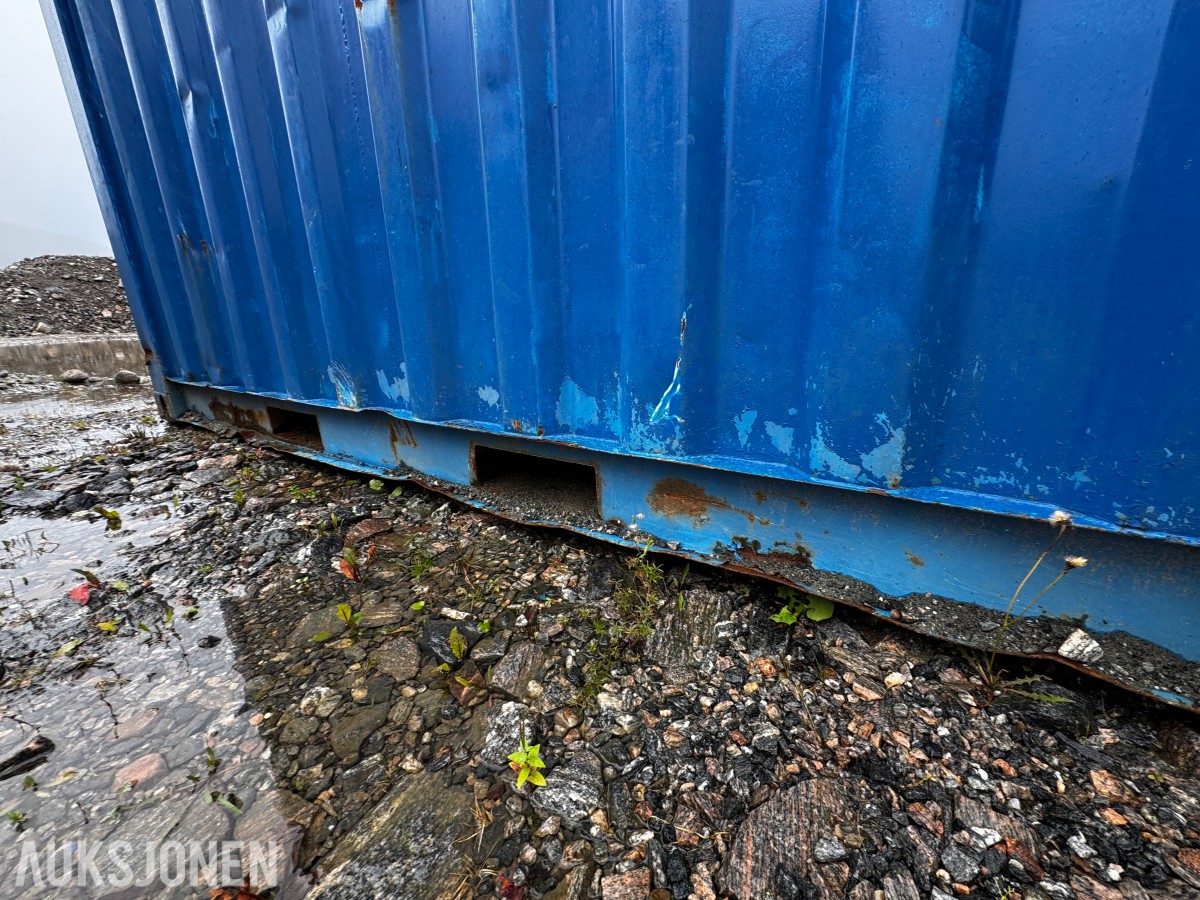 8 Fots Lager- Garasje Container