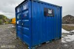 8 Fots Lager- Garasje Container