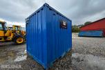8 Fots Lager- Garasje Container