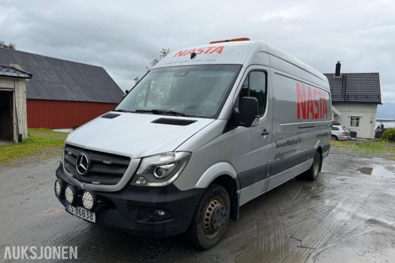 2016 Mercedes-Benz Sprinter, 519 CDI - Automat - Servicebil - Verksted innredning.
