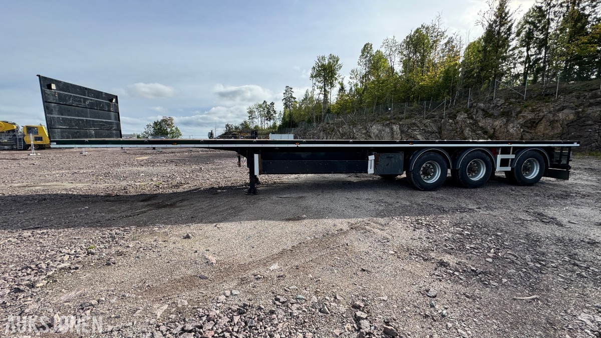 2022 Alim Treyler 3-akslet plansemitrailer – 45 tonn totalvekt – EU-Godkjent