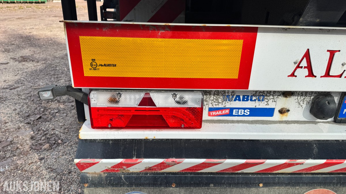 2022 Alim Treyler 3-akslet plansemitrailer – 45 tonn totalvekt – EU-Godkjent