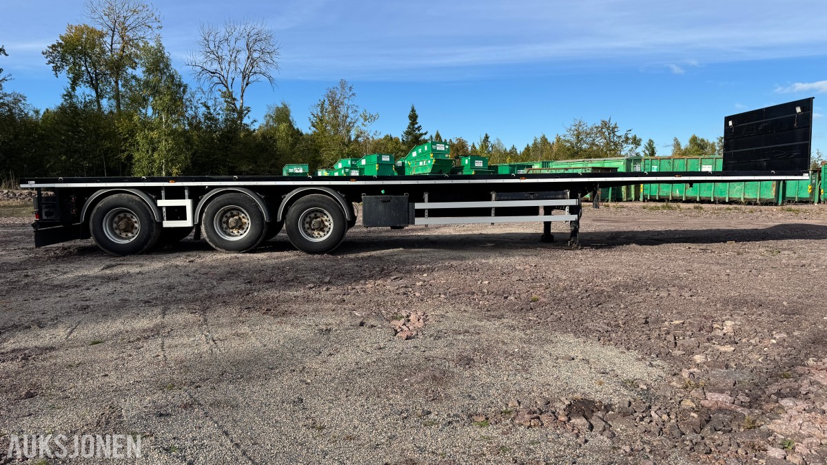 2022 Alim Treyler 3-akslet plansemitrailer – 45 tonn totalvekt – EU-Godkjent