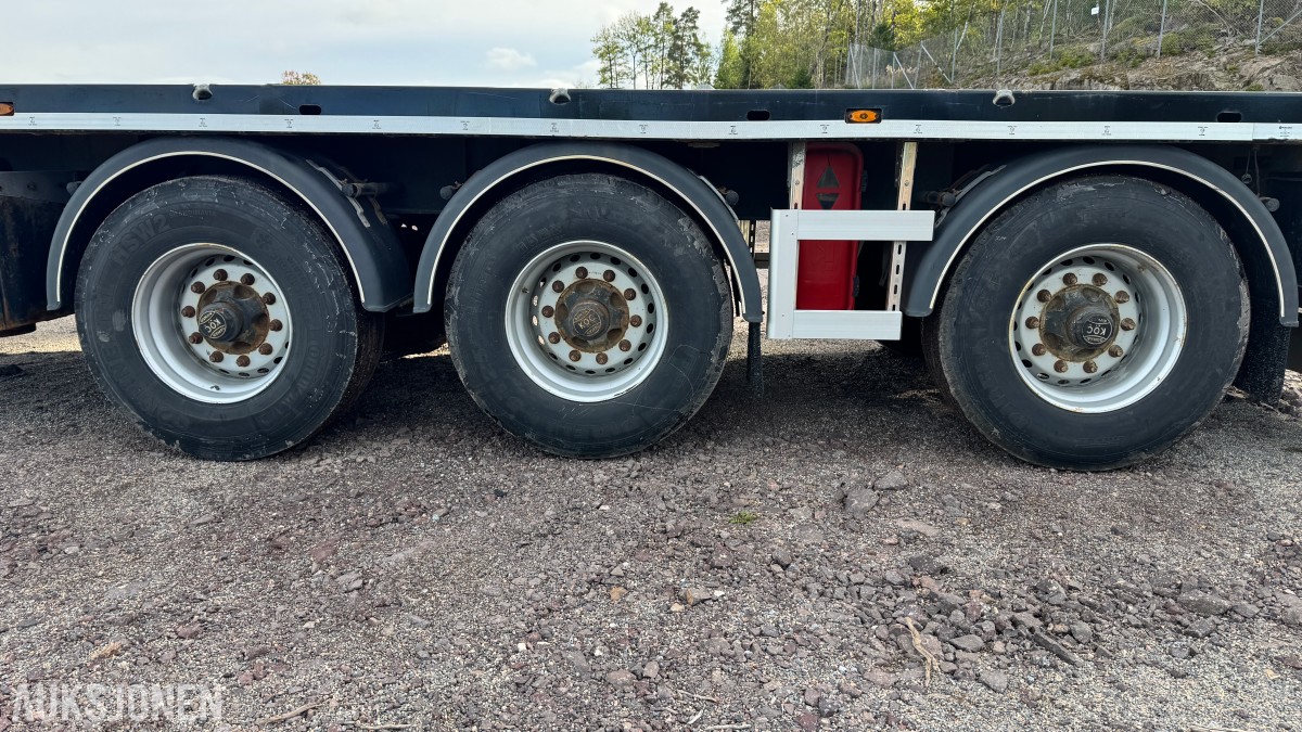 2022 Alim Treyler 3-akslet plansemitrailer – 45 tonn totalvekt – EU-Godkjent