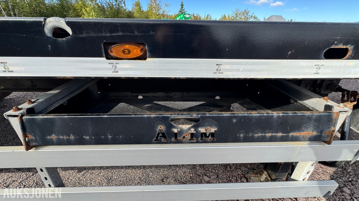 2022 Alim Treyler 3-akslet plansemitrailer – 45 tonn totalvekt – EU-Godkjent
