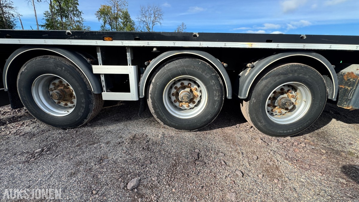 2022 Alim Treyler 3-akslet plansemitrailer – 45 tonn totalvekt – EU-Godkjent