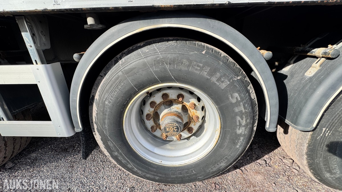 2022 Alim Treyler 3-akslet plansemitrailer – 45 tonn totalvekt – EU-Godkjent