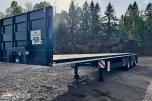 2022 Alim Treyler 3-akslet plansemitrailer – 45 tonn totalvekt – EU-Godkjent