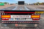 2022 Alim Treyler 3-akslet plansemitrailer – 45 tonn totalvekt – EU-Godkjent