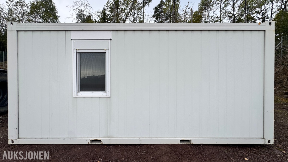 20-fots Uniteam stålcontainer – kontor, møterom, spiserom eller lager