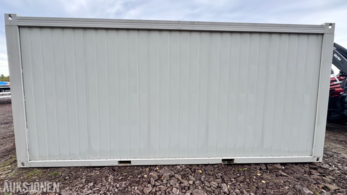 20-fots Uniteam stålcontainer – kontor, møterom, spiserom eller lager