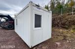 20-fots Uniteam stålcontainer – kontor, møterom, spiserom eller lager
