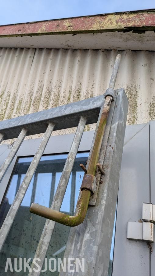 Stål port 3 x 2,5m - ingen minstepris