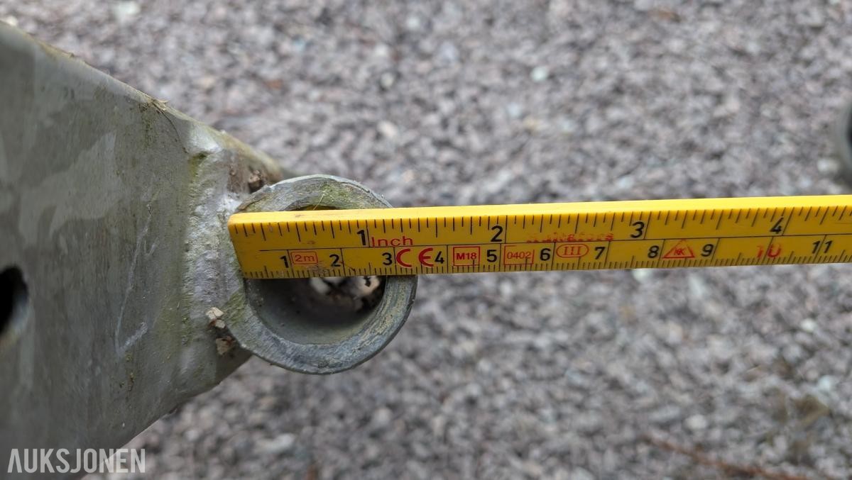 Stål port 3 x 2,5m - ingen minstepris